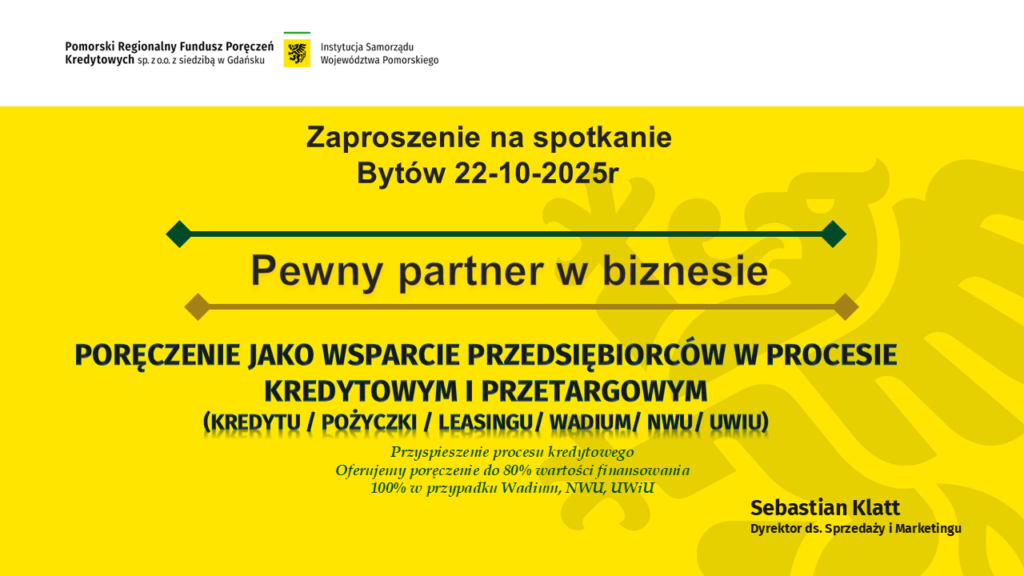 Zaproszenie na spotkanie KZP Bytów 22-10-2025